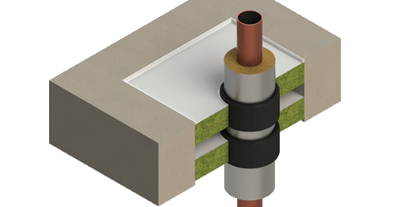 TBA Intumescent Wrap for PVC & insulated pipes Antec Construction