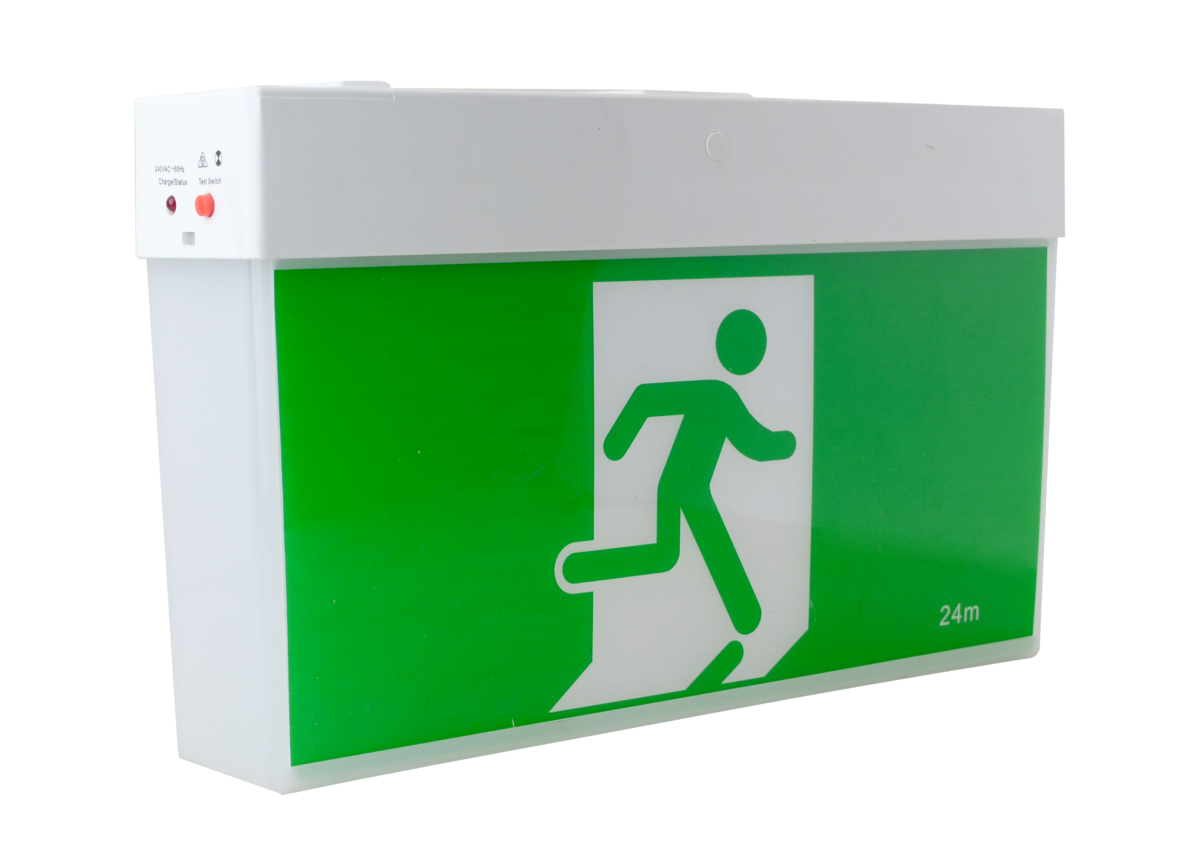 Premium Universal LED Exit Light Antec Construction